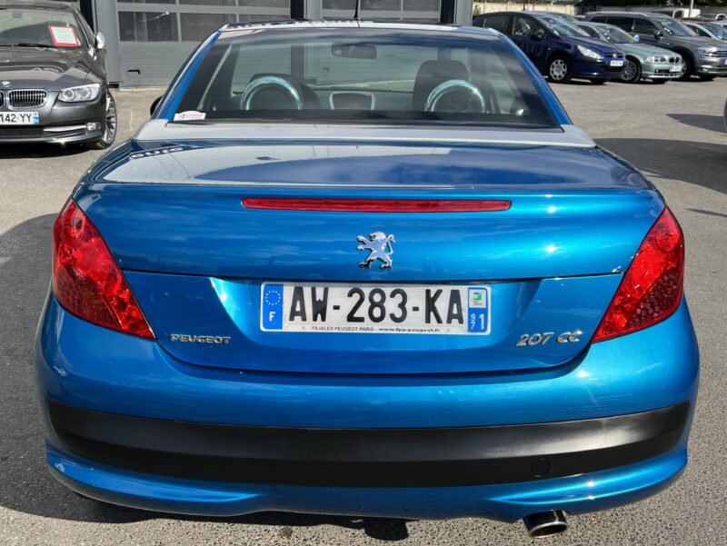 PEUGEOT 207 CC 1.6 VTI 120 Cv CABRIOLET 27 700 Kms REELS ORIGINE FRANCE - Garantie1an