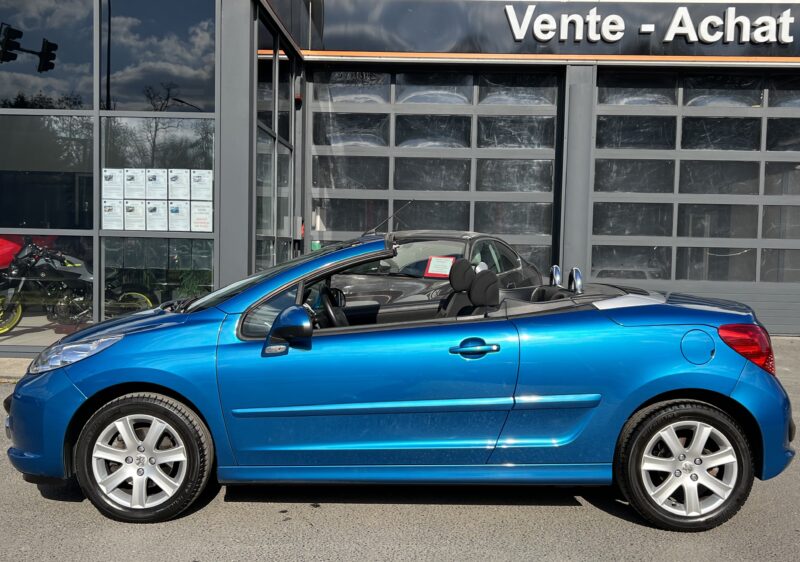 PEUGEOT 207 CC 1.6 VTI 120 Cv CABRIOLET 27 700 Kms REELS ORIGINE FRANCE - Garantie1an