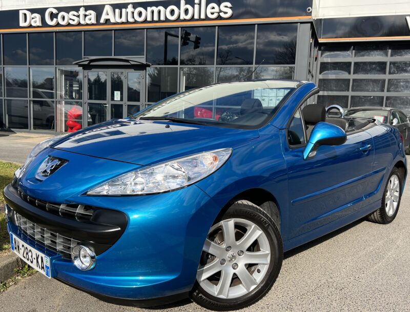 PEUGEOT 207 CC 1.6 VTI 120 Cv CABRIOLET 27 700 Kms REELS ORIGINE FRANCE - Garantie1an