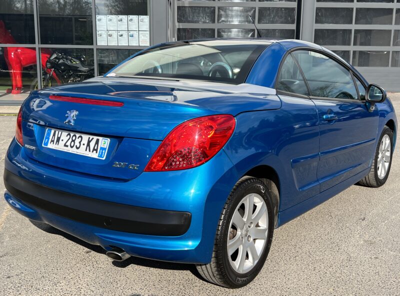 PEUGEOT 207 CC 1.6 VTI 120 Cv CABRIOLET 27 700 Kms REELS ORIGINE FRANCE - Garantie1an