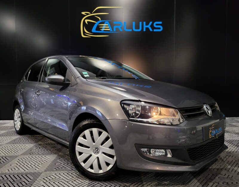 VOLKSWAGEN POLO V 5 6R 1.2 TSi 70cv CONFORTLINE TEAM BVM5 SIEGES CHAUFFANT / RADAR DE RECUL