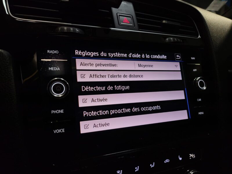 VOLKSWAGEN GOLF VII 7 Phase II 2.0 TDi 184cv DSG7 CONFIGURATION UNIQUE TOIT OUVRANT