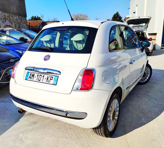 FIAT 500 LOUNGE TOIT PANORAMIQUE