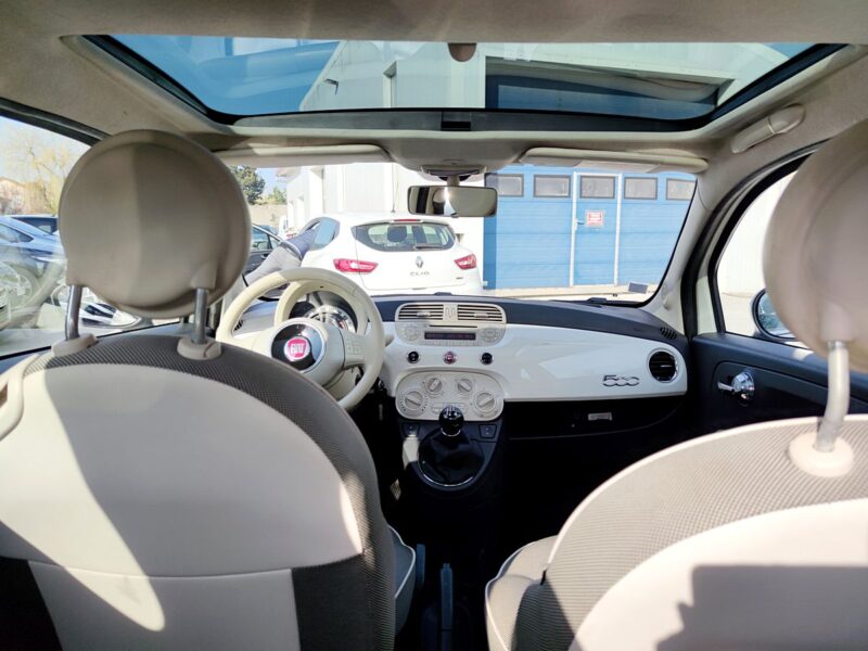 FIAT 500 LOUNGE TOIT PANORAMIQUE