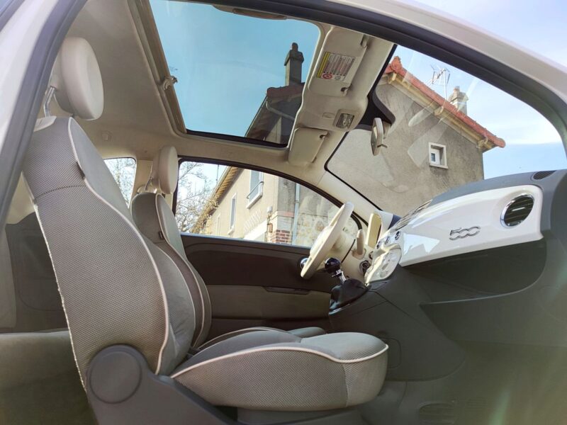FIAT 500 LOUNGE TOIT PANORAMIQUE