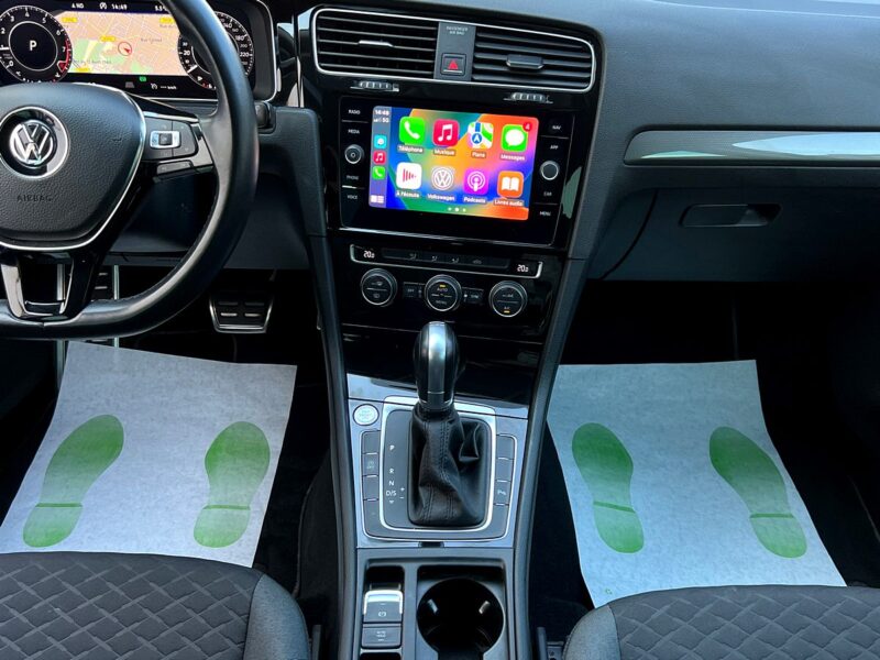 VOLKSWAGEN GOLF 7 VII PHASE 2 1.5 TSI 150 COD VIRTUAL COCKPIT BOITE AUTO APPLE CARPLAY Garantie