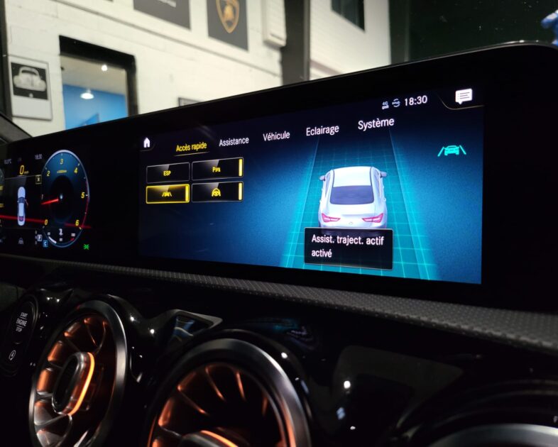 MERCEDES CLASSE CLA II 220d EDITION 1 ORANGE ART EDITION 190cv AMG LINE