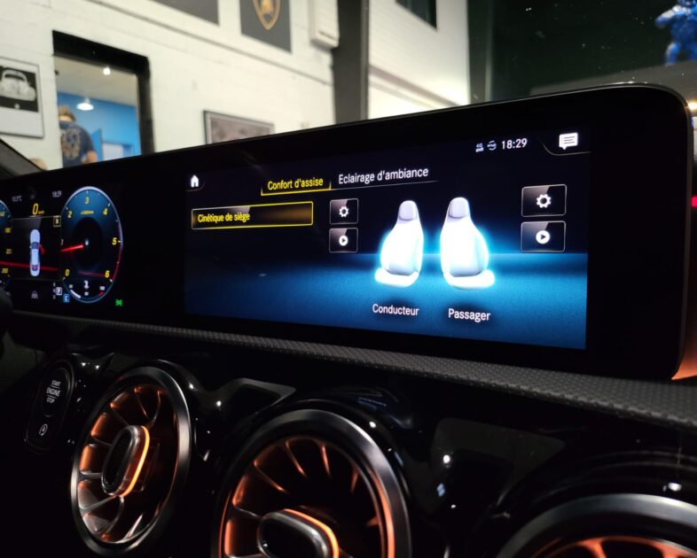 MERCEDES CLASSE CLA II 220d EDITION 1 ORANGE ART EDITION 190cv AMG LINE