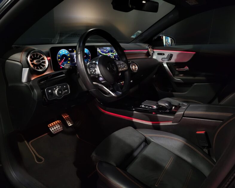 MERCEDES CLASSE CLA II 220d EDITION 1 ORANGE ART EDITION 190cv AMG LINE