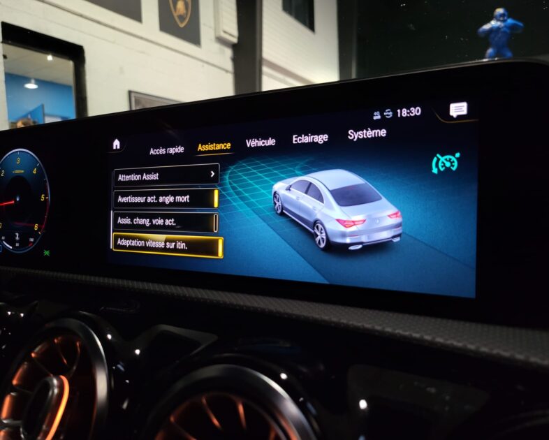 MERCEDES CLASSE CLA II 220d EDITION 1 ORANGE ART EDITION 190cv AMG LINE