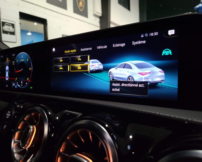 MERCEDES CLASSE CLA II 220d EDITION 1 ORANGE ART EDITION 190cv AMG LINE