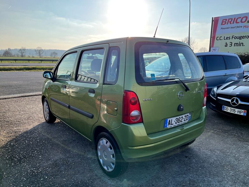 OPEL AGILA (H00) 2002