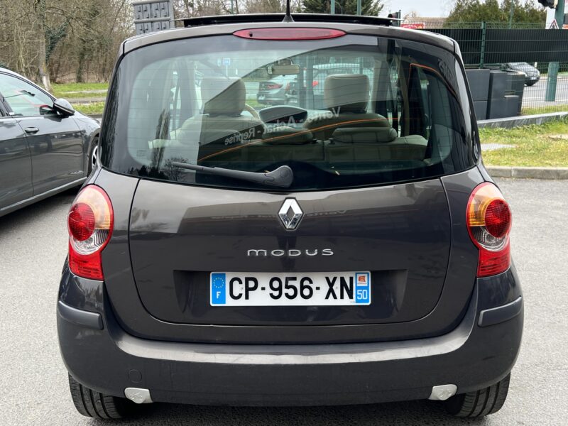 RENAULT MODUS 1.6 115 Cv INITIALE PARIS / TOIT OUVRANT CUIR Finition LUXE 5 PORTES - Garantie1an