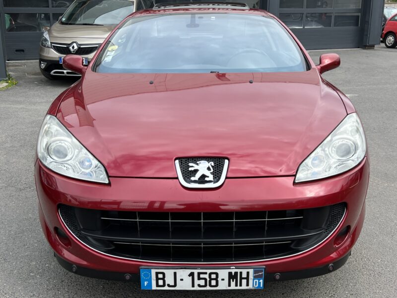 PEUGEOT 407 COUPE 2.2 163 CV PACK SPORT / TOIT OUVRANT XENONS ATTELAGES BVM6 - Garantie1an