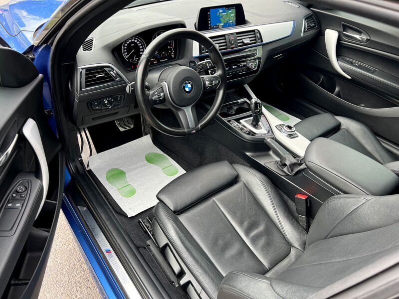 BMW SERIE 1 F21 PHASE 2 PACK M SPORT 18D 2.0 150 Cv BOITE AUTO CUIR GPS ORIGINE FRANCE - Garantie1an
