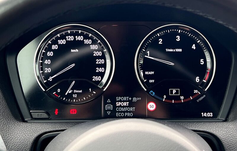 BMW SERIE 1 F21 PHASE 2 PACK M SPORT 18D 2.0 150 Cv BOITE AUTO CUIR GPS ORIGINE FRANCE - Garantie1an