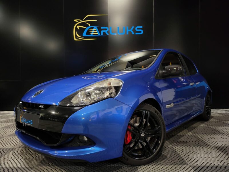 RENAULT CLIO III 3 RS CUP Blue MONAKO Phase 2 2.0 201cv R.S FR HISTORIQUE COMPLET DEPUIS 2010