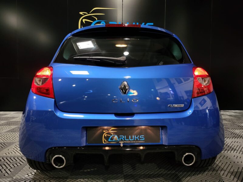 RENAULT CLIO III 3 RS CUP Blue MONAKO Phase 2 2.0 201cv R.S FR HISTORIQUE COMPLET DEPUIS 2010