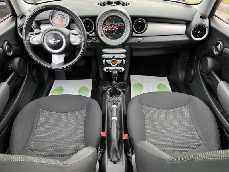 MINI MINI COOPER II R56 1.6 120 Cv BOITE AUTOMATIQUE / TOIT OUVRANT GPS 70 800 Kms - Garantie1an