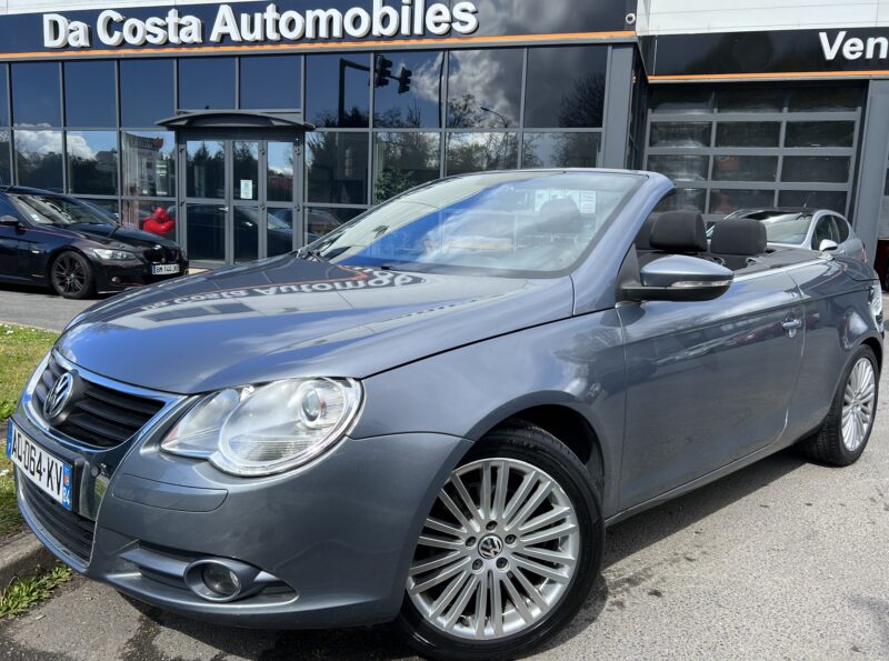 VOLKSWAGEN EOS 1.4 TSI 122 Cv CABRIOLET / TOIT OUVRANT Finition SPORTLINE ORIGINE FRANCE Garantie1an