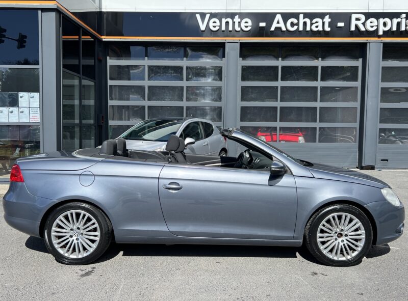 VOLKSWAGEN EOS 1.4 TSI 122 Cv CABRIOLET / TOIT OUVRANT Finition SPORTLINE ORIGINE FRANCE Garantie1an