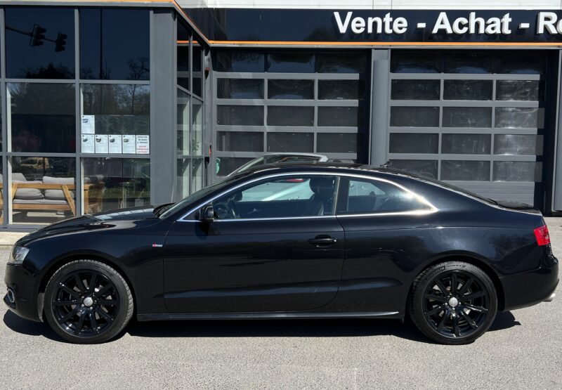 AUDI A5 COUPE 3.0 V6 240 Cv QUATTRO S-LINE / ORIGINE FRANCE CRIT AIR 2 BOITE AUTO - Garantie1an