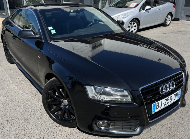 AUDI A5 COUPE 3.0 V6 240 Cv QUATTRO S-LINE / ORIGINE FRANCE CRIT AIR 2 BOITE AUTO - Garantie1an