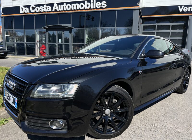 AUDI A5 COUPE 3.0 V6 240 Cv QUATTRO S-LINE / ORIGINE FRANCE CRIT AIR 2 BOITE AUTO - Garantie1an