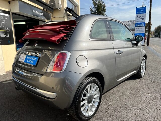 FIAT 500 85CH TWINAIR LOUNGE CABRIOLET 2013