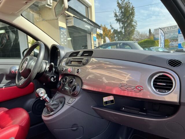 FIAT 500 85CH TWINAIR LOUNGE CABRIOLET 2013