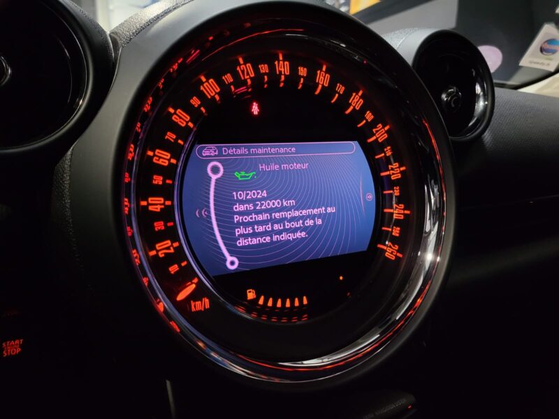 Cooper S 190cv AUTO / toit ouvrant / sellerie cuir / Régulateur, limiteur de vitesse