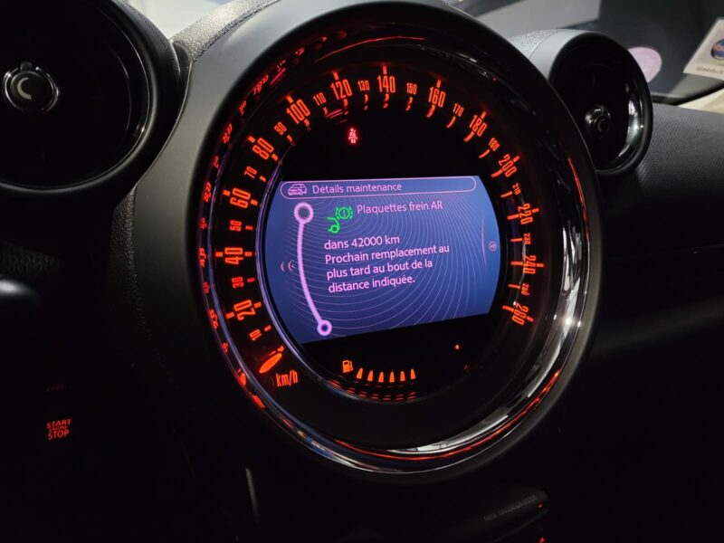 Cooper S 190cv AUTO / toit ouvrant / sellerie cuir / Régulateur, limiteur de vitesse