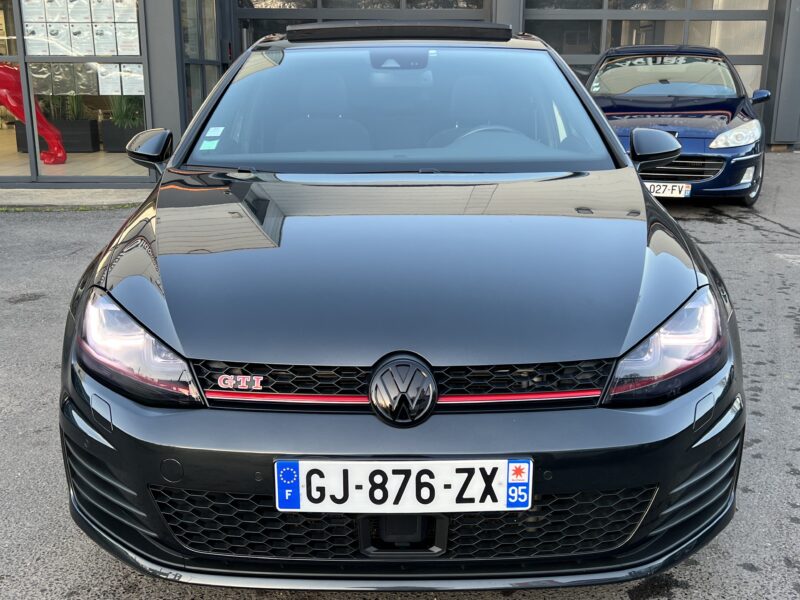 VOLKSWAGEN GOLF 7 VII GTI PERFORMANCE 2.0 TSI 230 BVA TOIT OUVRANT ACC DCC DYNAUDIO 5 Pt Garantie1an