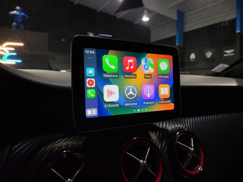 MERCEDES A 45 AMG 4-MATIC SPEEDSHIFT 381 cv TO / APPLE CARPLAY / ECHAPPEMENT SPORT CLAPET