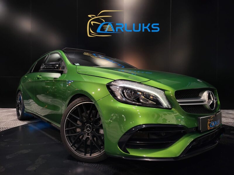 MERCEDES A 45 AMG 4-MATIC SPEEDSHIFT 381 cv TO / APPLE CARPLAY / ECHAPPEMENT SPORT CLAPET
