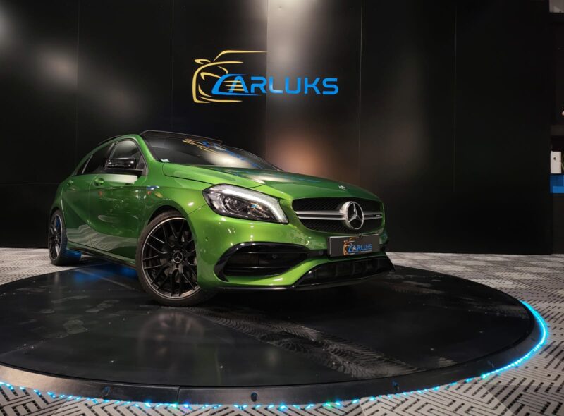 MERCEDES A 45 AMG 4-MATIC SPEEDSHIFT 381 cv TO / APPLE CARPLAY / ECHAPPEMENT SPORT CLAPET
