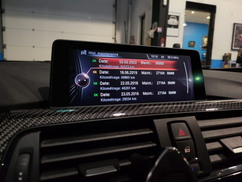 BMW M4 ( F82 ) 3.0 431 cv DKG7 / STAGE 2 Shiftech (521cv) / PACK CABONE /TOIT CARBONE