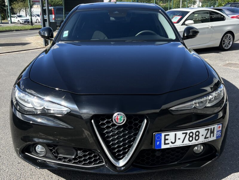 ALFA ROMEO GIULIA II II 2.2 150 Cv - BOITE AUTO ORIGINE FRANCE CRIT AIR 2 / FULL BLACK - Garantie1an