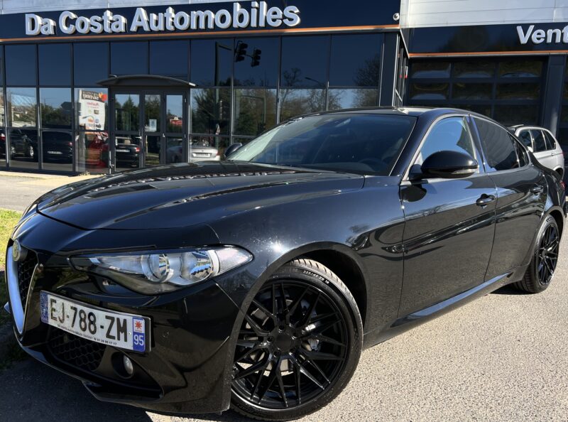 ALFA ROMEO GIULIA II II 2.2 150 Cv - BOITE AUTO ORIGINE FRANCE CRIT AIR 2 / FULL BLACK - Garantie1an