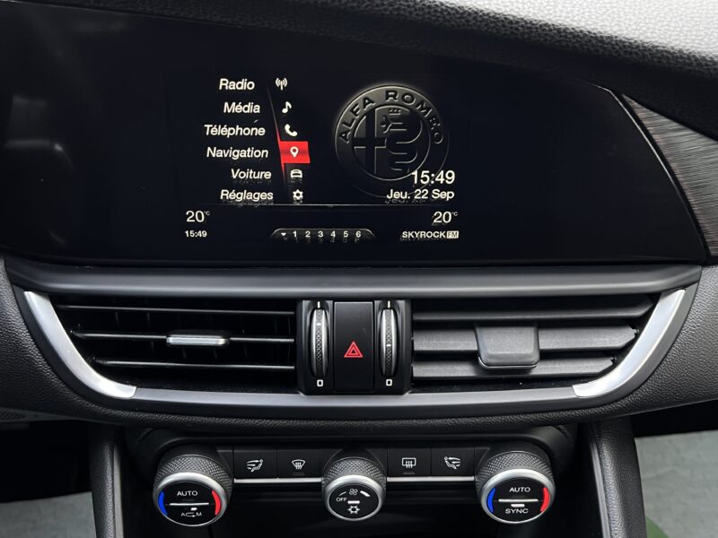 ALFA ROMEO GIULIA II II 2.2 150 Cv - BOITE AUTO ORIGINE FRANCE CRIT AIR 2 / FULL BLACK - Garantie1an