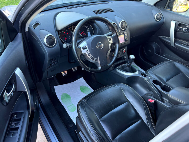 NISSAN QASHQAI PHASE II TEKNA 1.6 DCI 130 ATTELAGE CUIR CAMERA TOIT PANO GPS BLUETOOTH Garantie1an