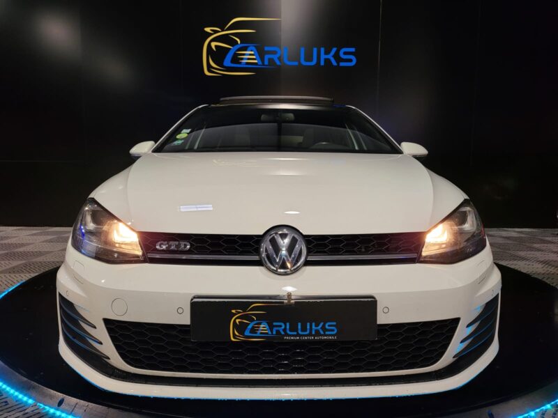 VOLKSWAGEN GOLF VII 7/ 2.0 GTD 184cv /TOIT OUVRANT/ CARPLAY/SUIVIE VOLKSWAGEN