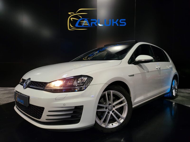 VOLKSWAGEN GOLF VII 7/ 2.0 GTD 184cv /TOIT OUVRANT/ CARPLAY/SUIVIE VOLKSWAGEN