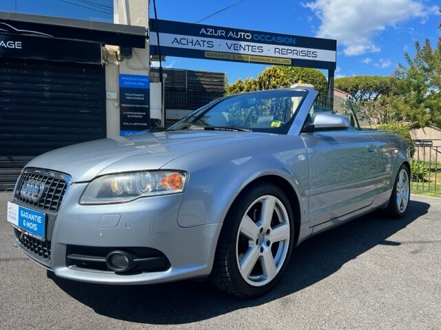 AUDI A4 3,2L 255CH V6 SLINE QUATTRO AUTOMATIQUE ESS/GPL