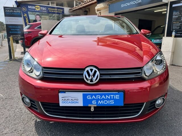 Volkswagen GOLF VI 1,4 TSI 160CH CABRIOLET DSG7 CARAT 