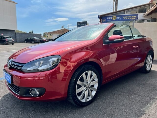 Volkswagen GOLF VI 1,4 TSI 160CH CABRIOLET DSG7 CARAT 