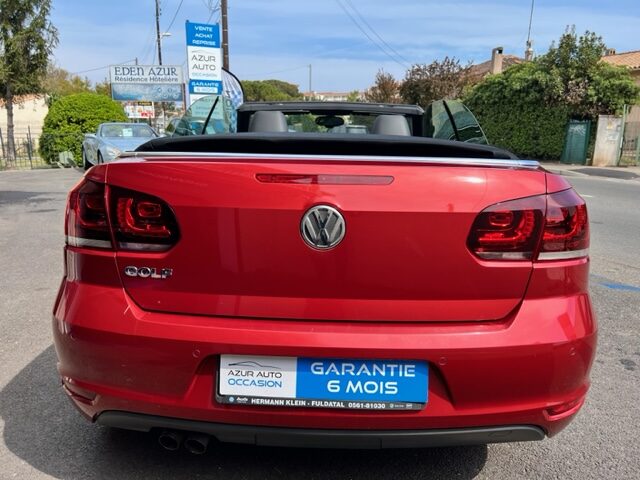 Volkswagen GOLF VI 1,4 TSI 160CH CABRIOLET DSG7 CARAT 