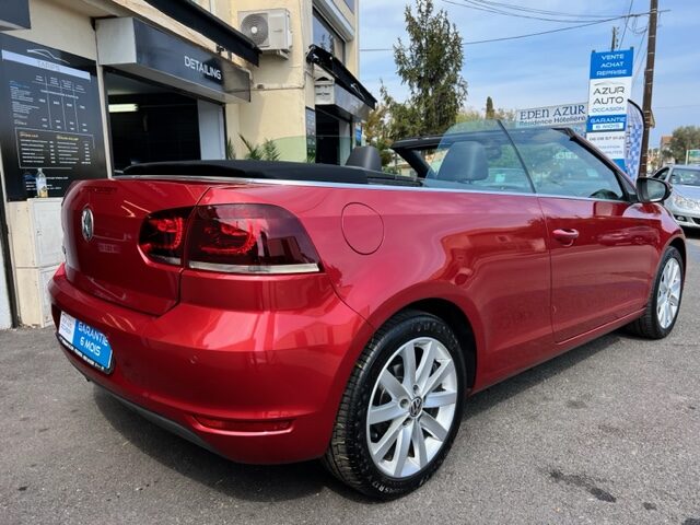 Volkswagen GOLF VI 1,4 TSI 160CH CABRIOLET DSG7 CARAT 