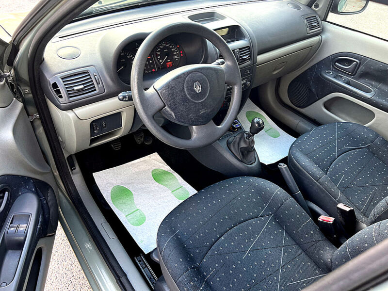 RENAULT CLIO II PHASE 2 1.2 60 Cv 5 PORTES / CLIMATISATION KIT BLUETOOTH USB - Garantie1an