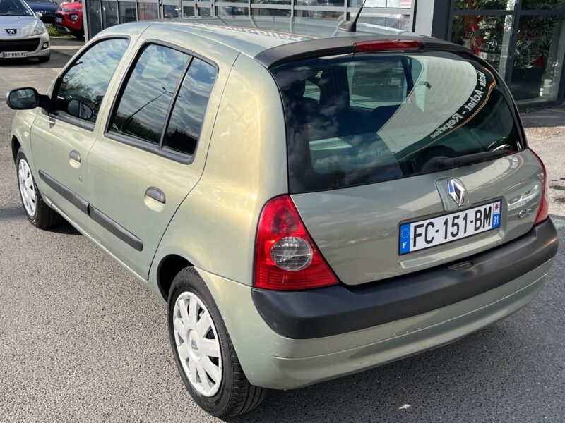 RENAULT CLIO II PHASE 2 1.2 60 Cv 5 PORTES / CLIMATISATION KIT BLUETOOTH USB - Garantie1an